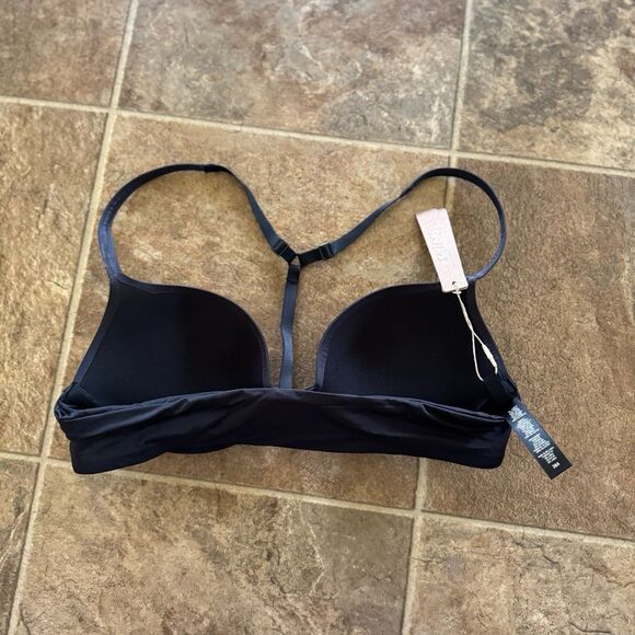 Skims Ultimate Front Close Push Up Bra Onyx Size 36A - Picture 8 of 11